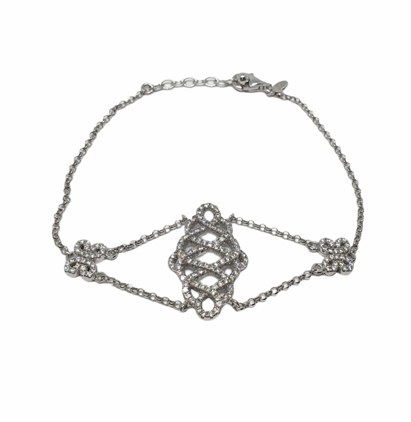 Pulseira Prata Borboletas