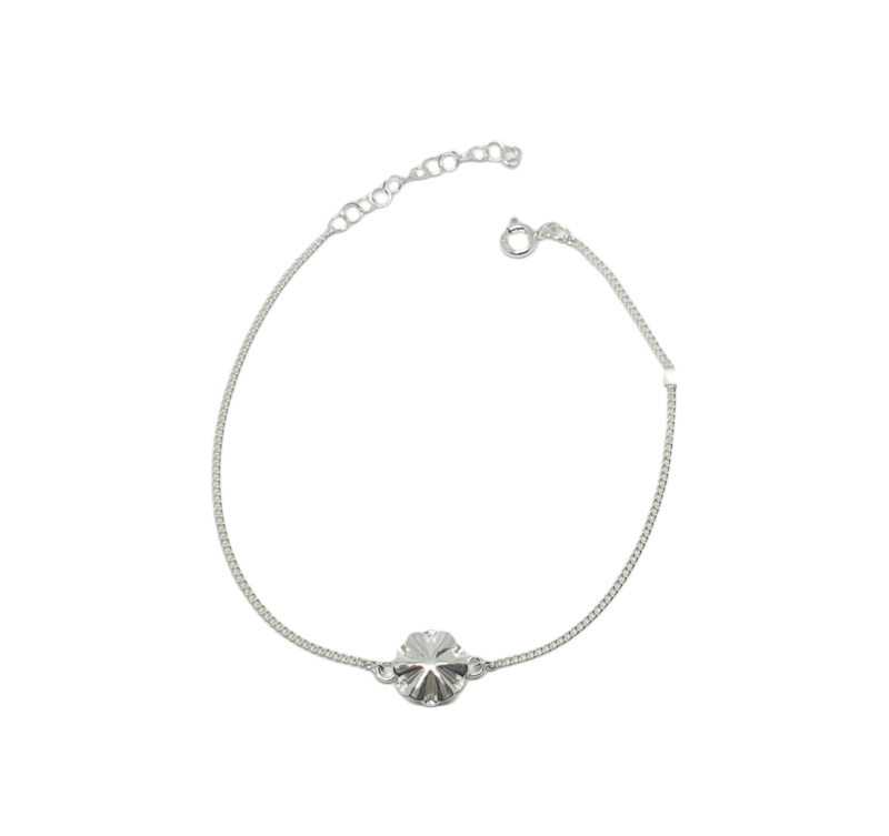 Pulseira D'Ourigem Flor Dupla