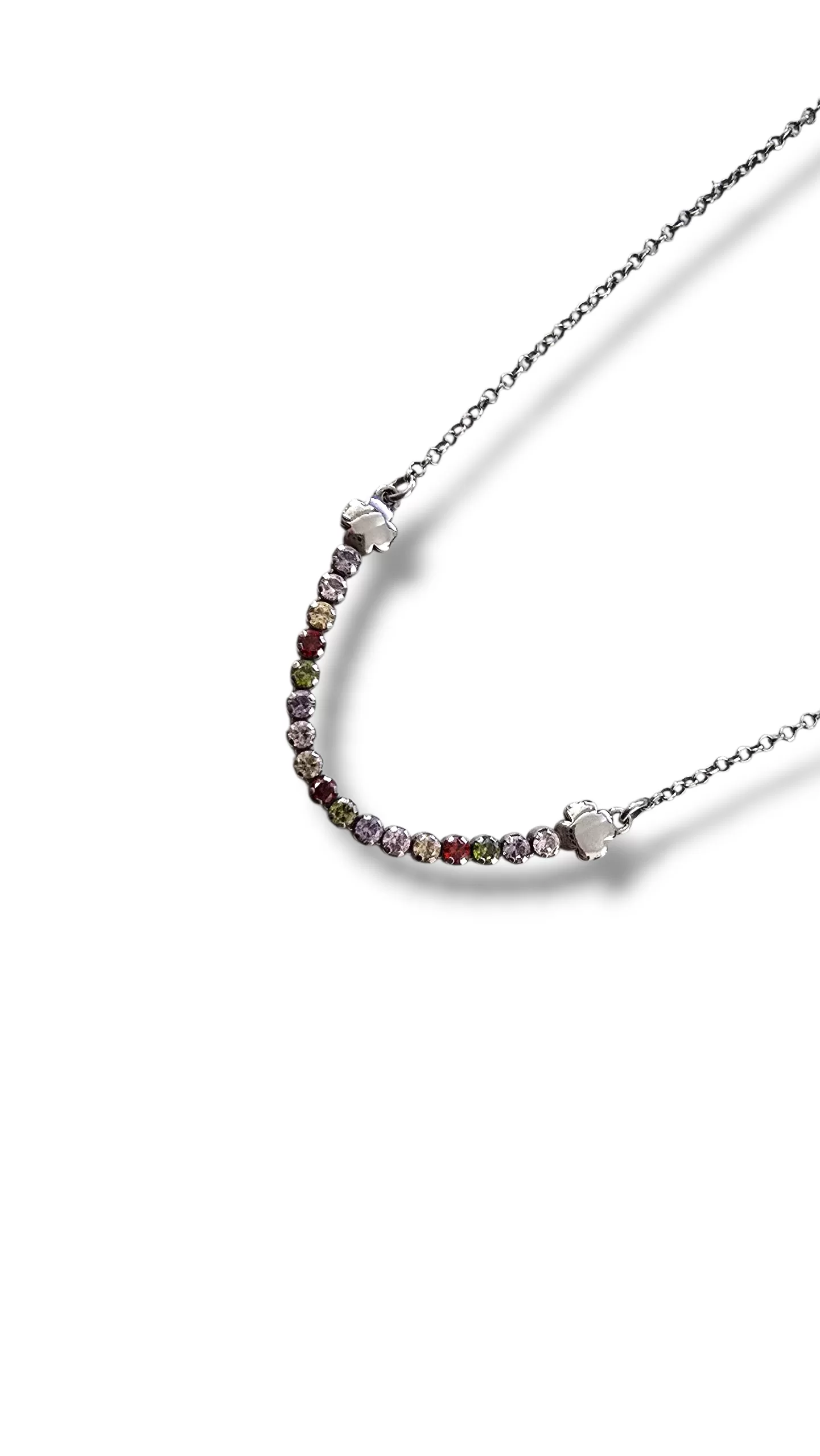 Colar Prata Riviera Trevos - Image 3