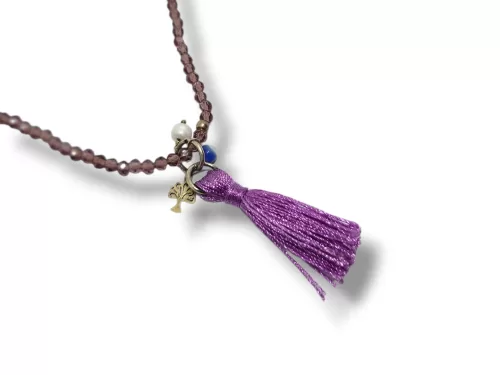 Colar/ Pulseira Prata Charms