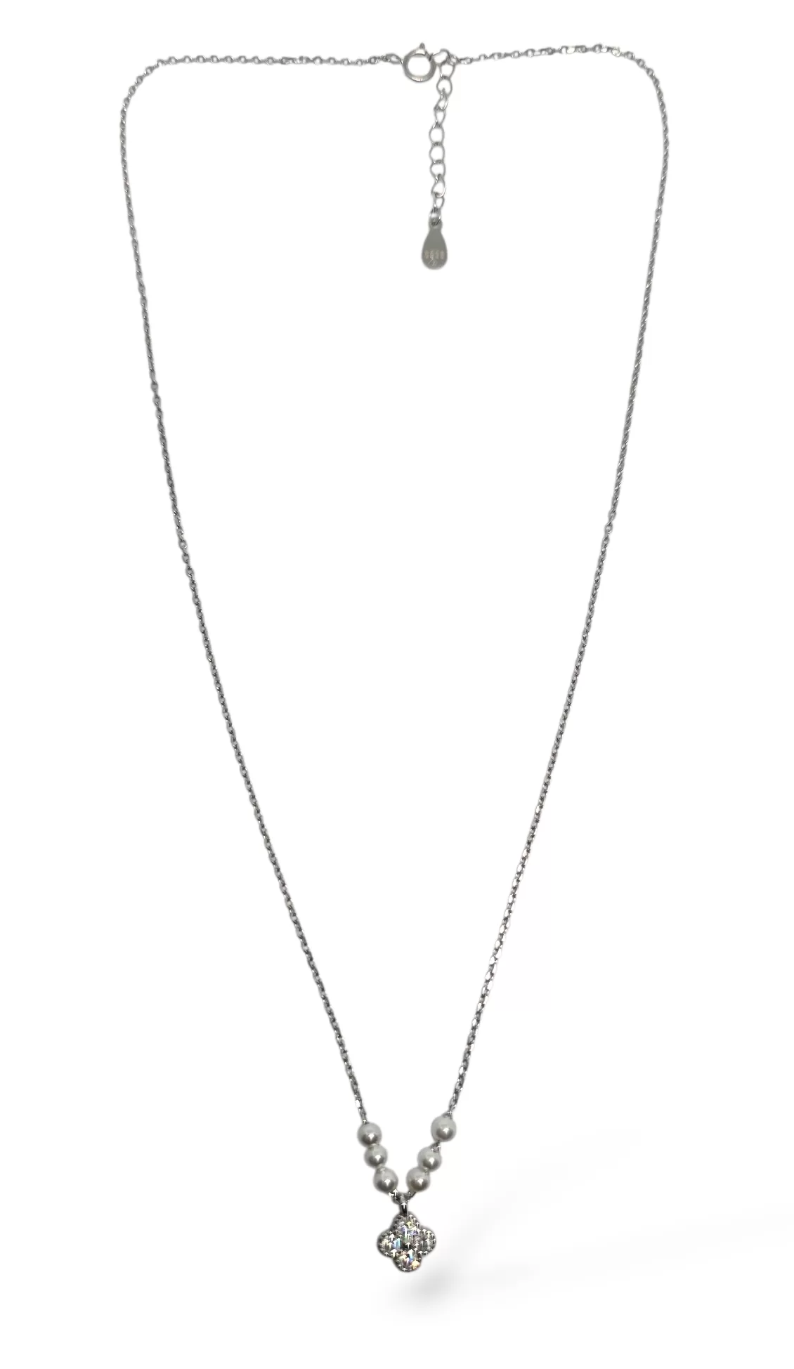 Fio Prata Pérolas Trevo - Image 2