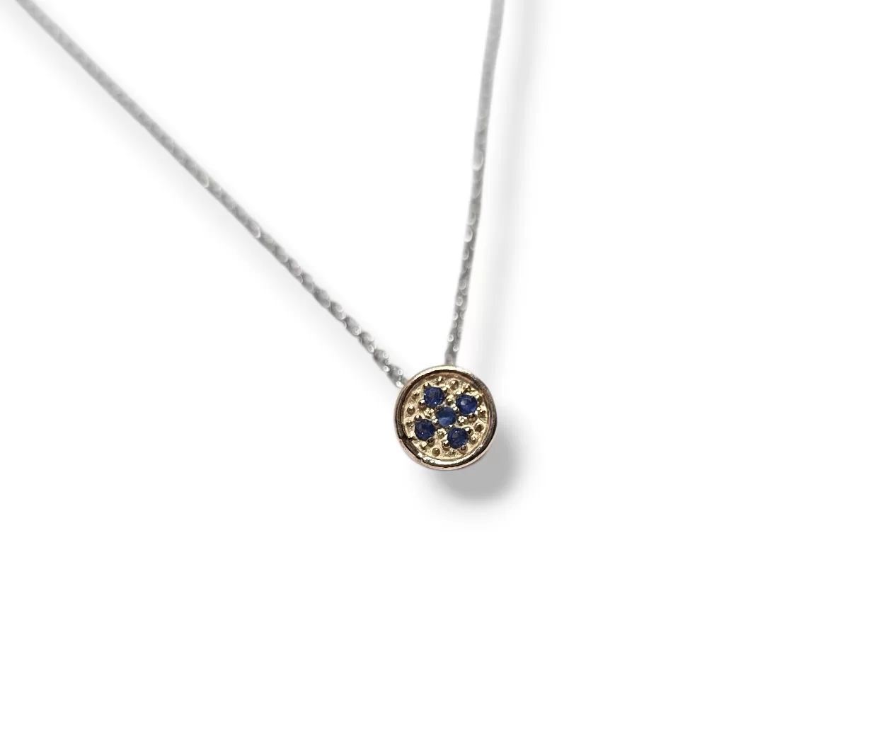 Colar Prata Pendente Rosa - Image 2