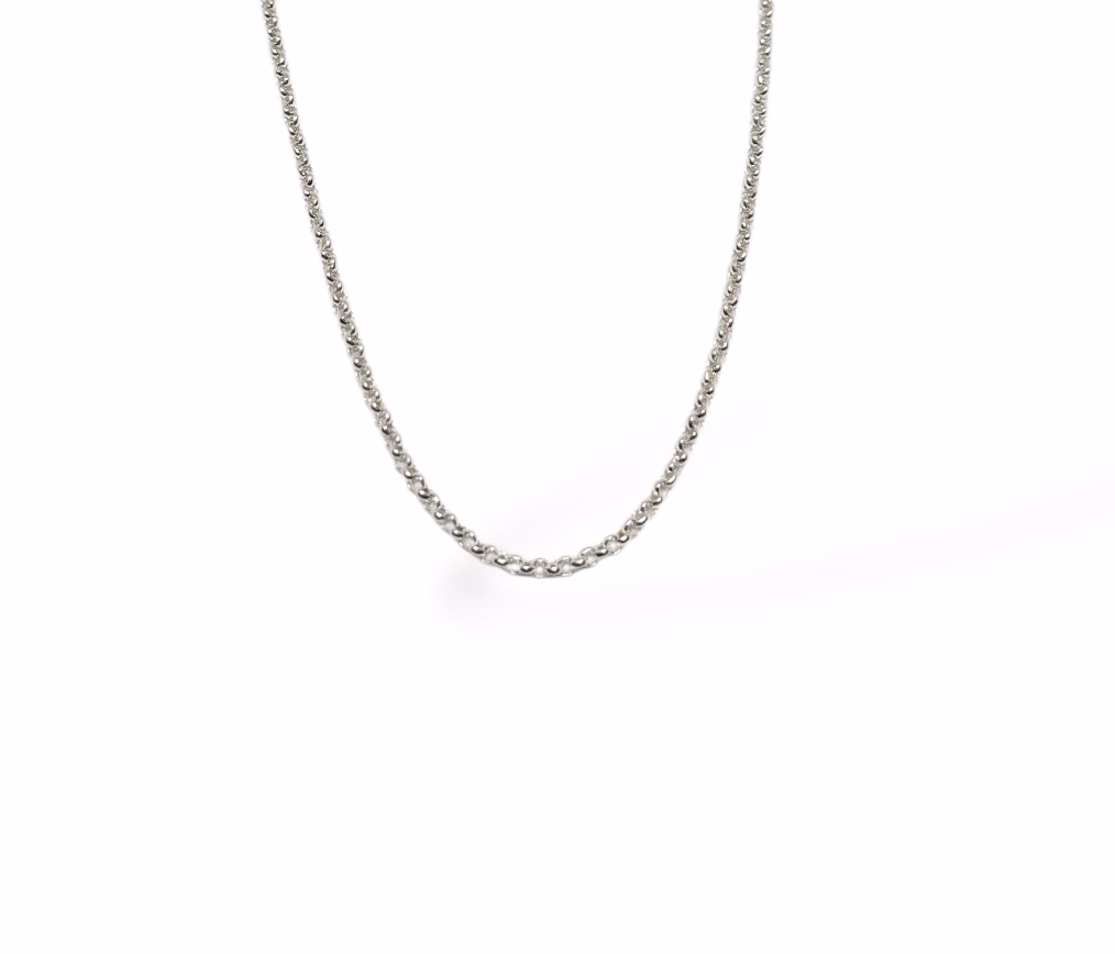 Fio Prata Malha Cordão