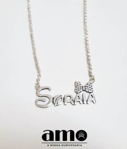 Colar com nome Disney